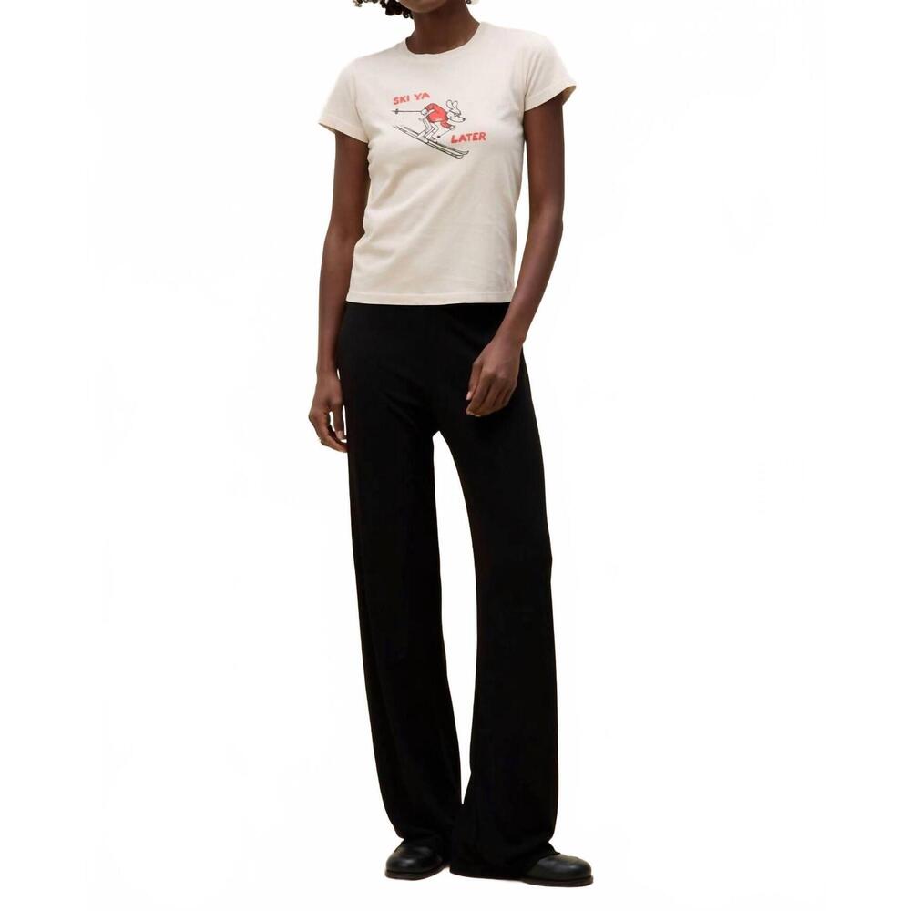 Daydreamer Cream Tee with Red Graphic - Picture 2 of 4